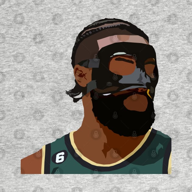 Masked Jaylen Brown by rattraptees